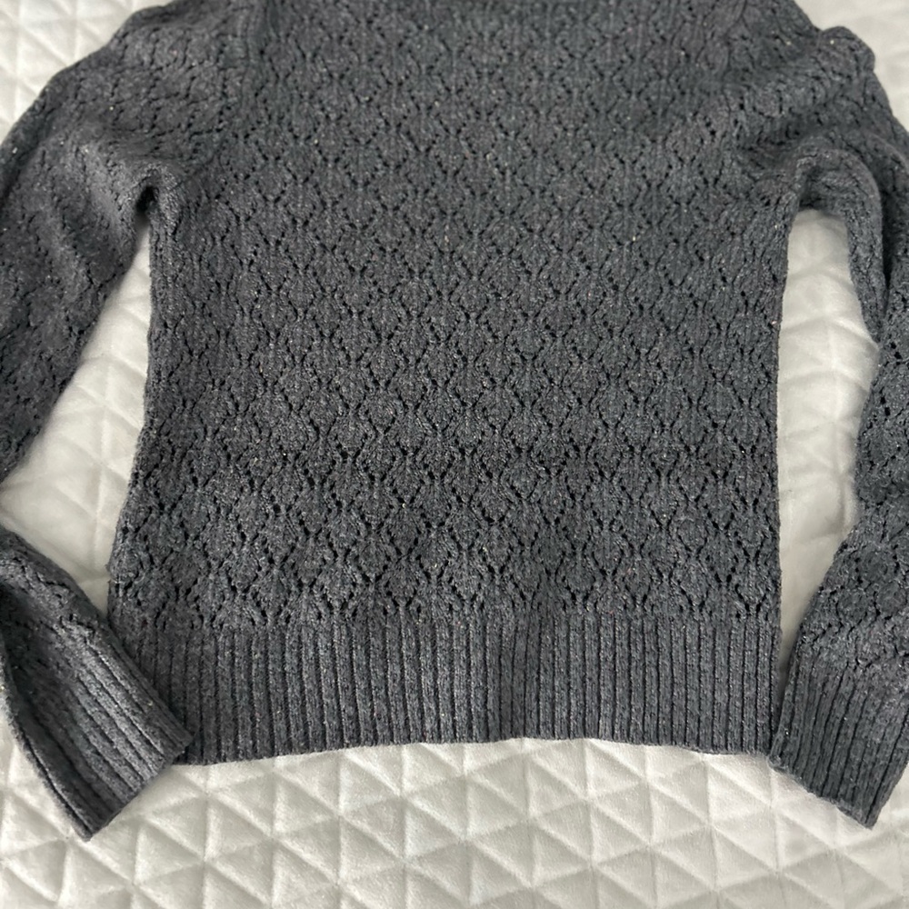 🎀 Tucker + Tate Dark Gray Knit Sweater - Picture 4 of 5